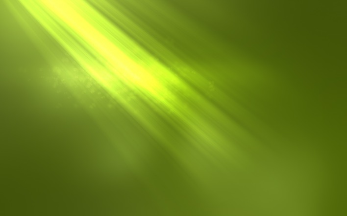 Ярко-зеленый свет