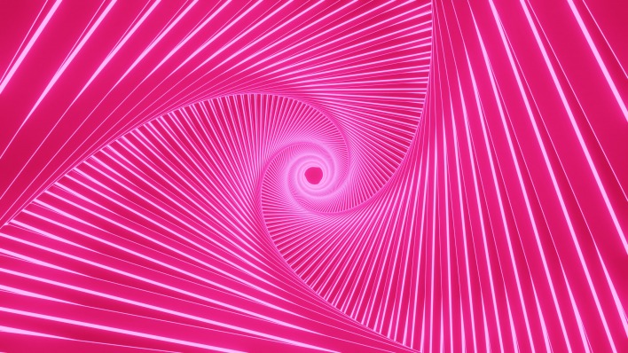 спираль розовый иллюзия