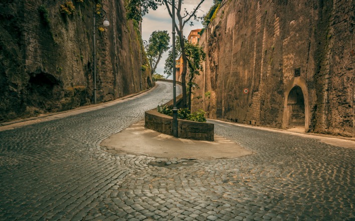 дорога в Италии