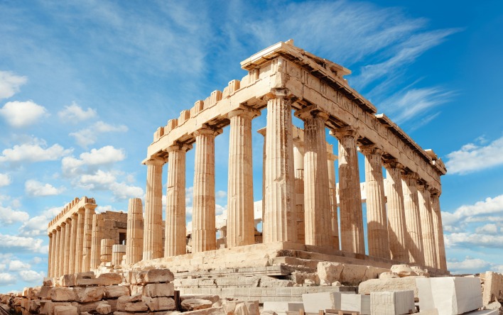 колонны парфенон греция архитектура