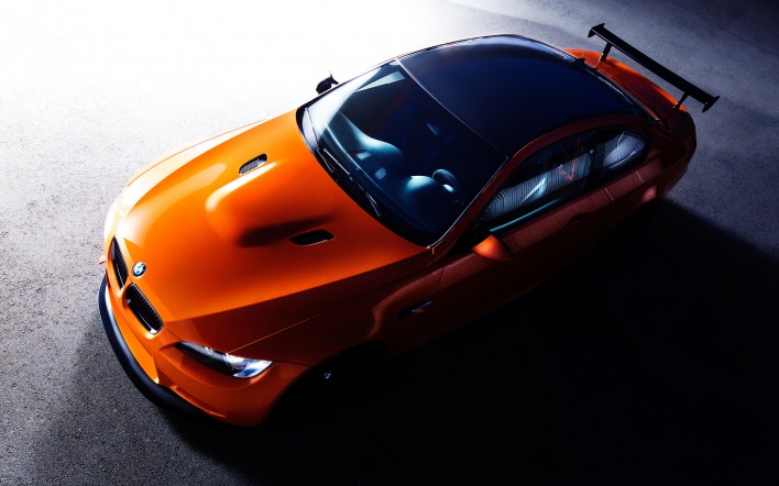 спортивный автомобиль оранжевый sports car orange