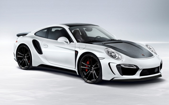 порше белый Porsche white