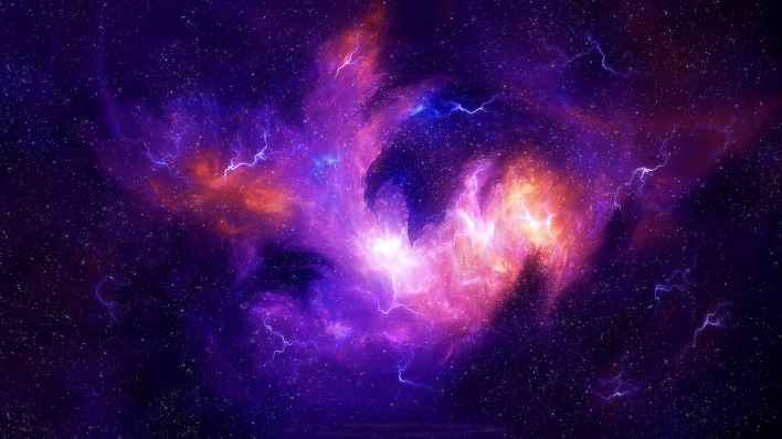 туманность звезды космос свечение