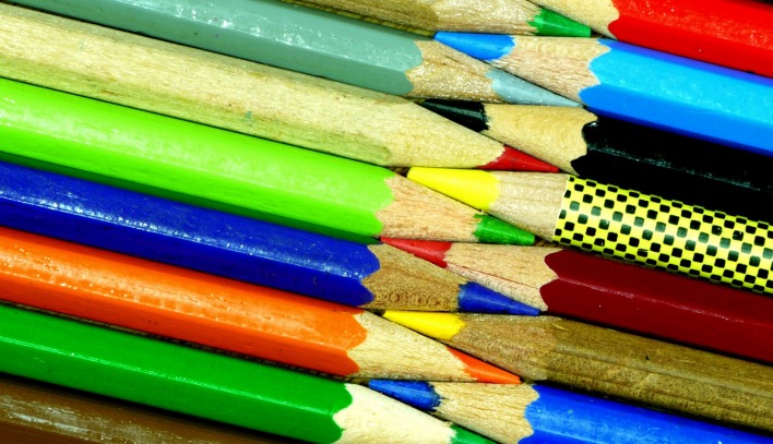 разноцветные карандаши