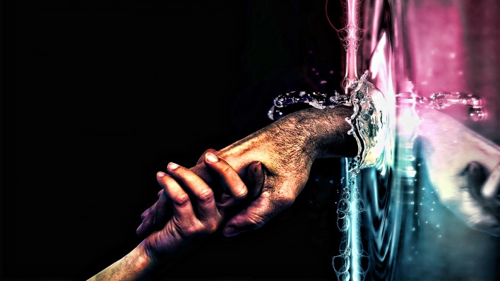 креативное руки вода