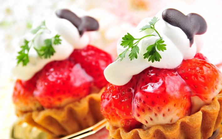 еда пирожное сливки клубника food cake cream strawberry