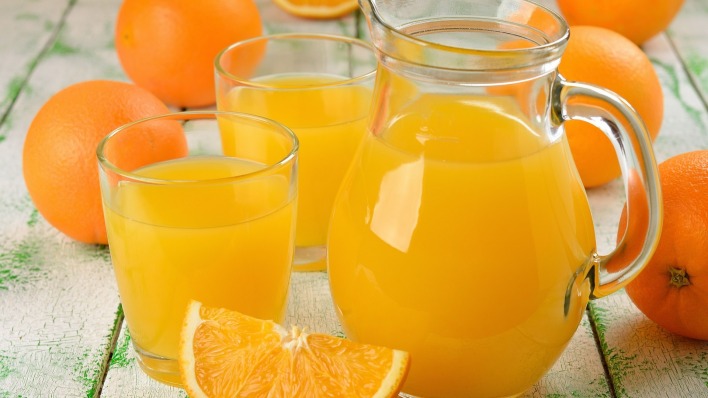 апельсиновый сок фрукты кувшин