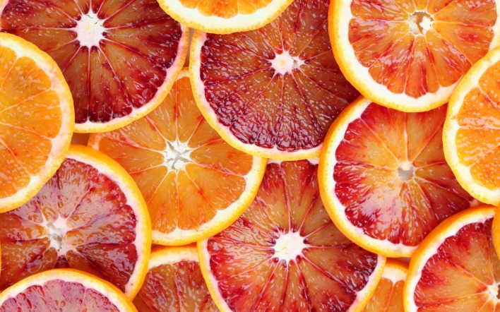грейпфрут апельсин дольки кожура