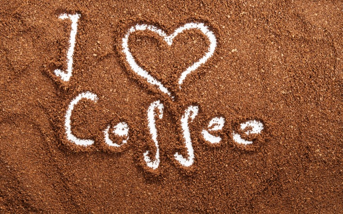 молотый кофе надпись кофе
