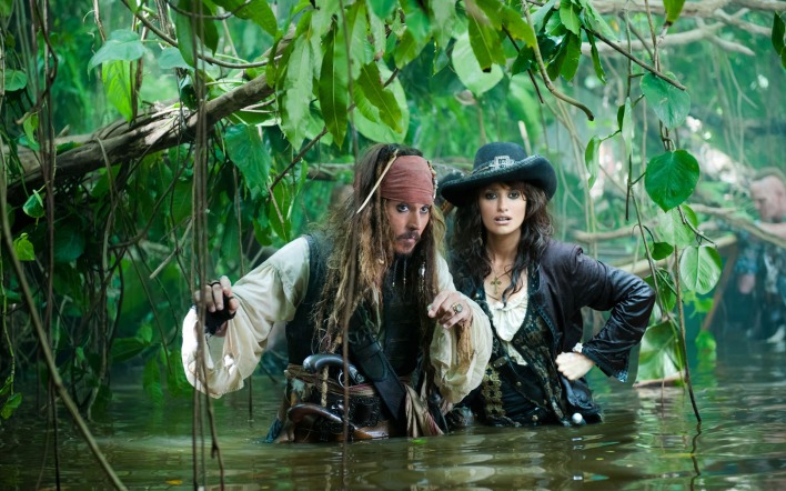 Пираты карибского моря (в болоте)