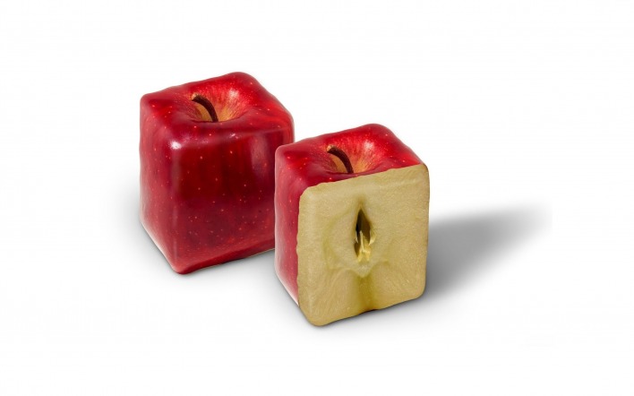 Квадратные яблочки