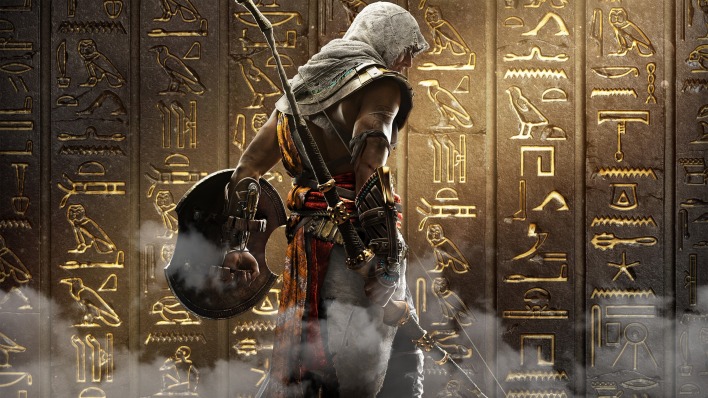 assassins creed origins bayek иероглифы воин