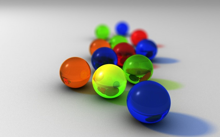 разноцветные шары