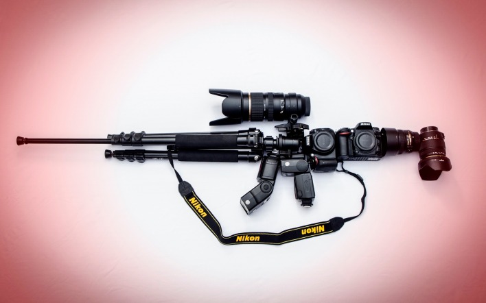 техника Nikon M16 оружие technique weapons