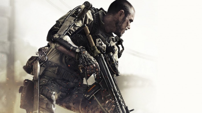 мужчина оружие игра Call of Duty Advanced Warfare