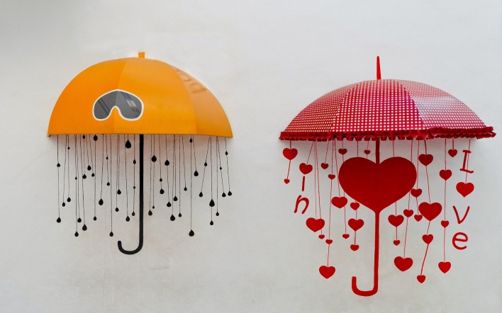 прикольные зонт