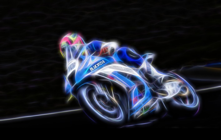 Yamaha Мотоцикл вираж