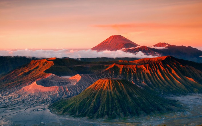Вулканы горы природа
