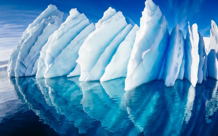 льды арктика вода