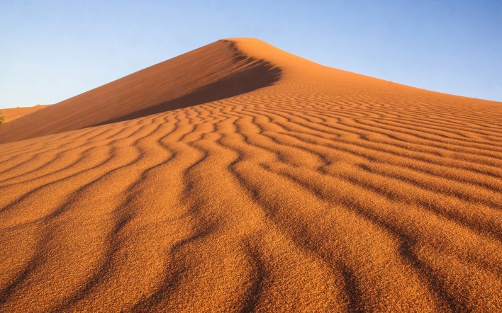 дюна бархан пустыня волны песок