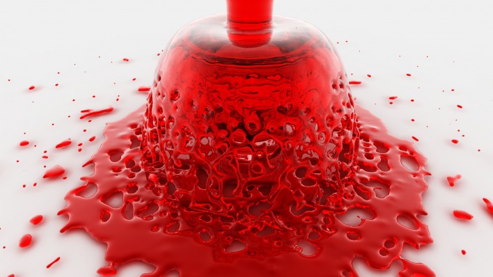 Красная жидкость