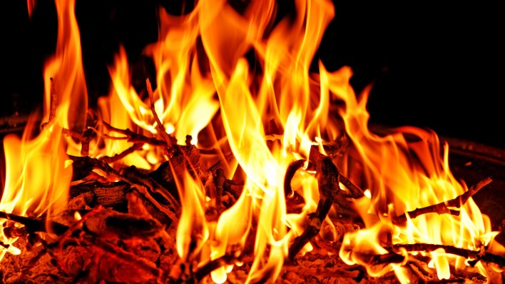 огонь костер пламя fire the flame