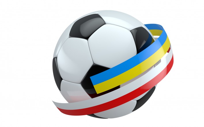 Польша-Украина мяч