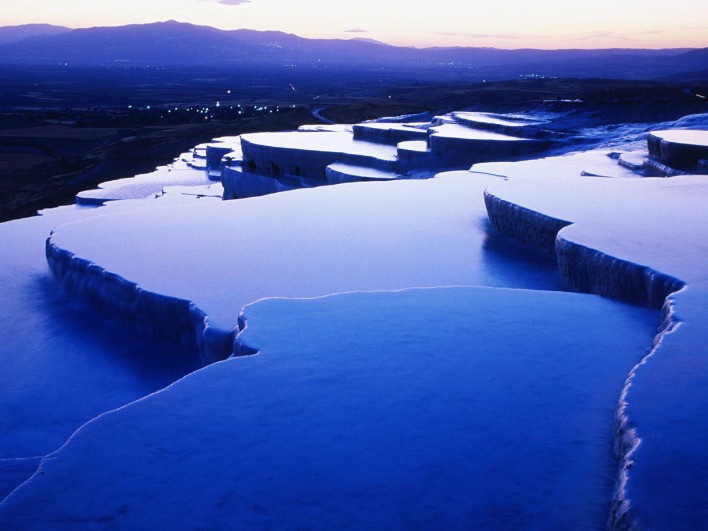 Thermal Springs, Pamukkale, Turkey