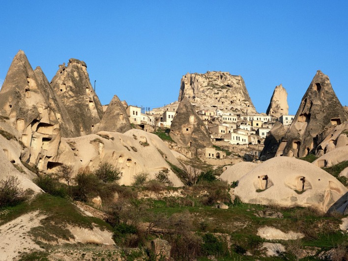 Uchisar Area, Cappadocia, Turkey