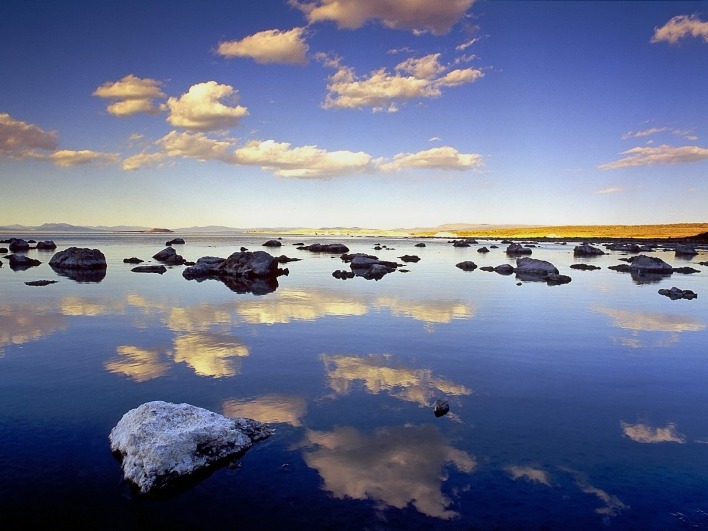 Liquid Mirror, Mono Lake, California