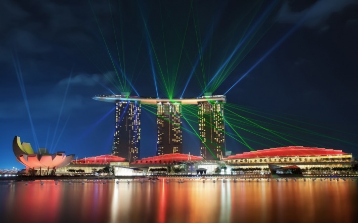страны архитектура Сингапур отель