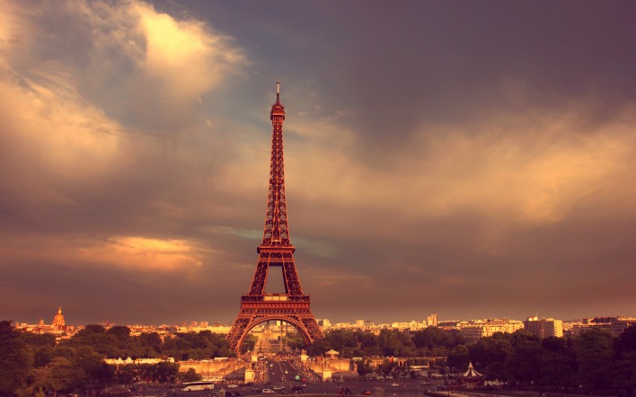 париж эйфелева башня страны архитектура франция