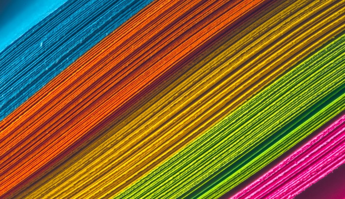 полосы разноцветные краски