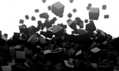 графика абстракция 3D куб graphics abstraction cube