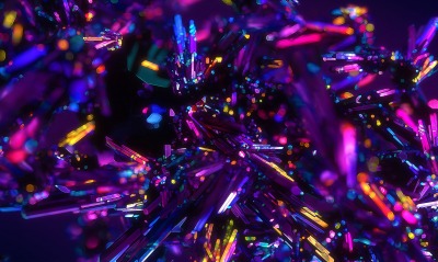 мишура украшения блеск фиолетовый
