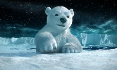 медведь белый медведь арктика лед