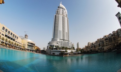 Эмираты небоскреб бассейн
