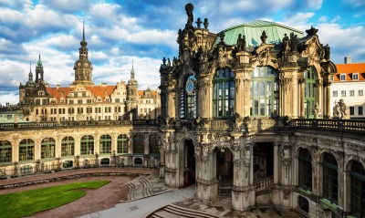 Дрезден германия замок