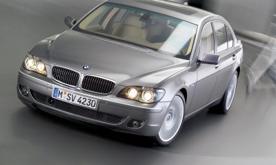 Bmw 7 series front angle