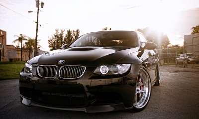 бмв черная BMW black