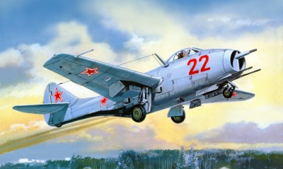 советский истребитель
