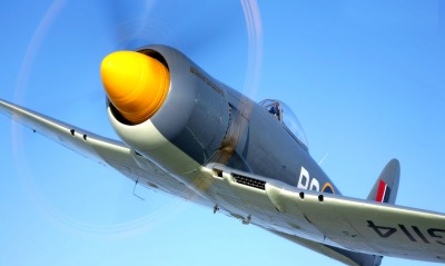 самолет авиация Hawker Sea Fury