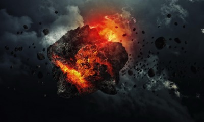 астероид космо взрыв