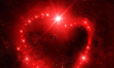 Космос любовь сердце