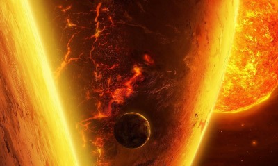 космос солнце планета звезда