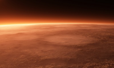 атмосфера планета красная