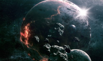планета астероиды разрушение