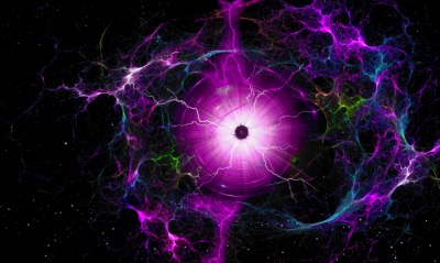 взрыв энергия космос туманность звезды