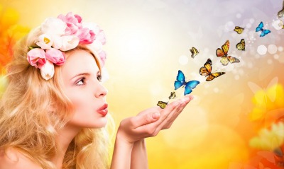 Девушка бабочки сказка