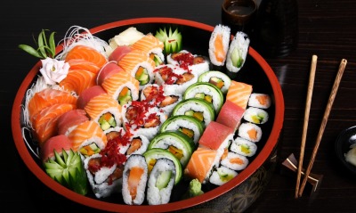 еда, суши